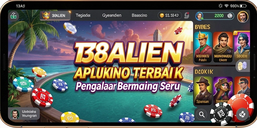 Tampilan gameplay menarik dalam aplikasi Kasino 138ALIEN.