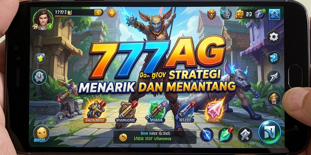 Gameplay 777AG yang menarik dalam pertempuran strategi.