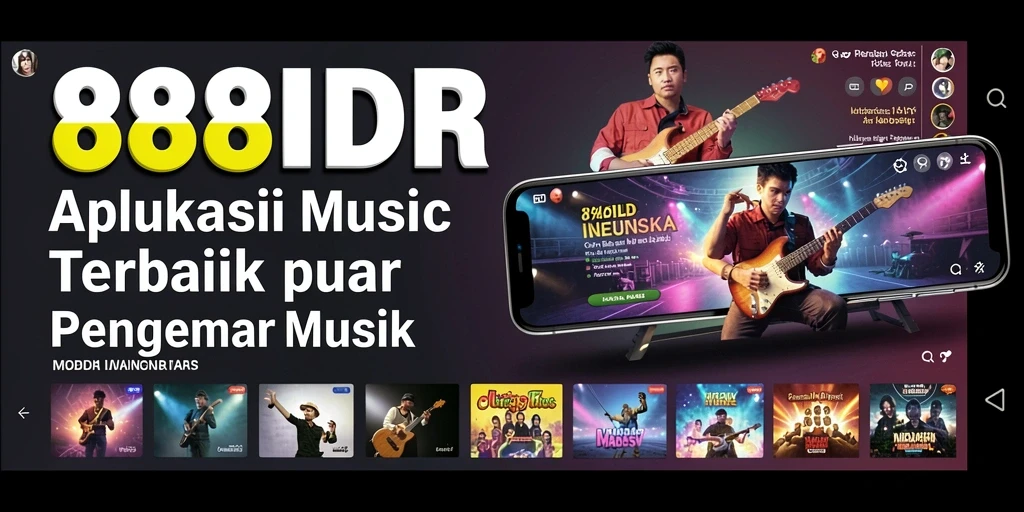Tampilan gameplay <strong>888IDR</strong> yang menarik dengan berbagai pilihan musik.