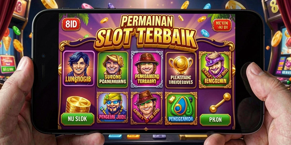 Screenshot gameplay menunjukkan keseruan bermain slot di 8ID.