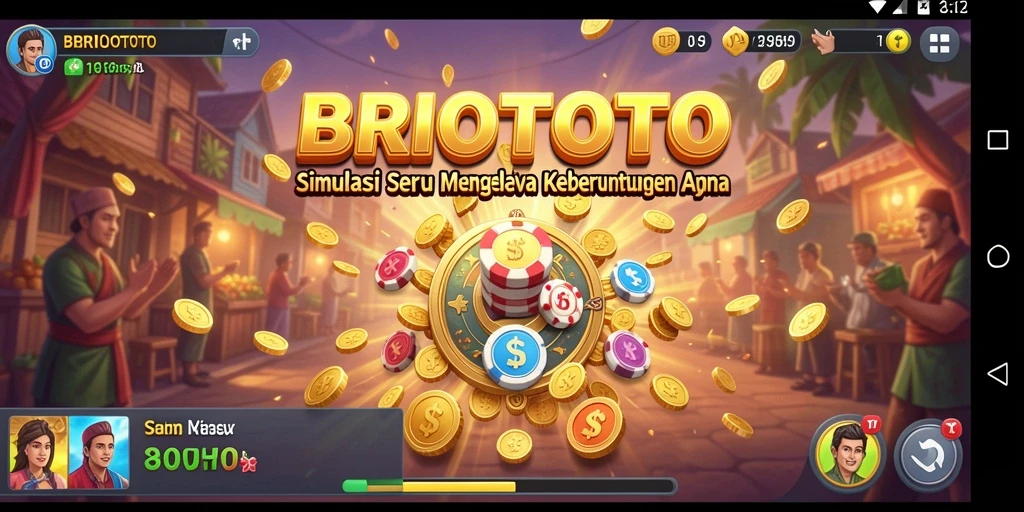 Tampilan gameplay <strong>BRIOTOTO</strong> yang dinamis dan menarik.