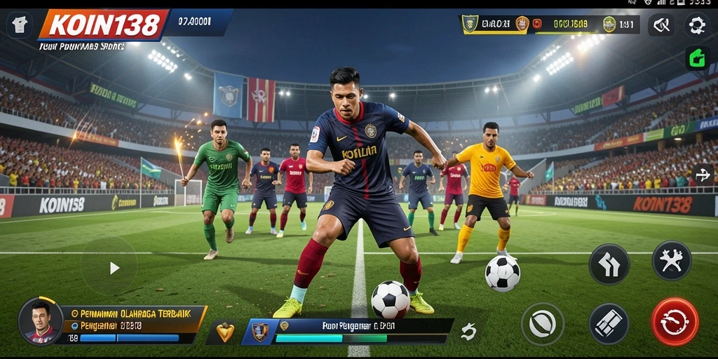 Tampilan gameplay KOIN138 yang seru dan menantang.