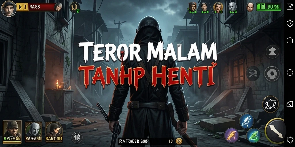 Screenshot RAFA88 menampilkan momen gameplay yang menegangkan dan menyeramkan.
