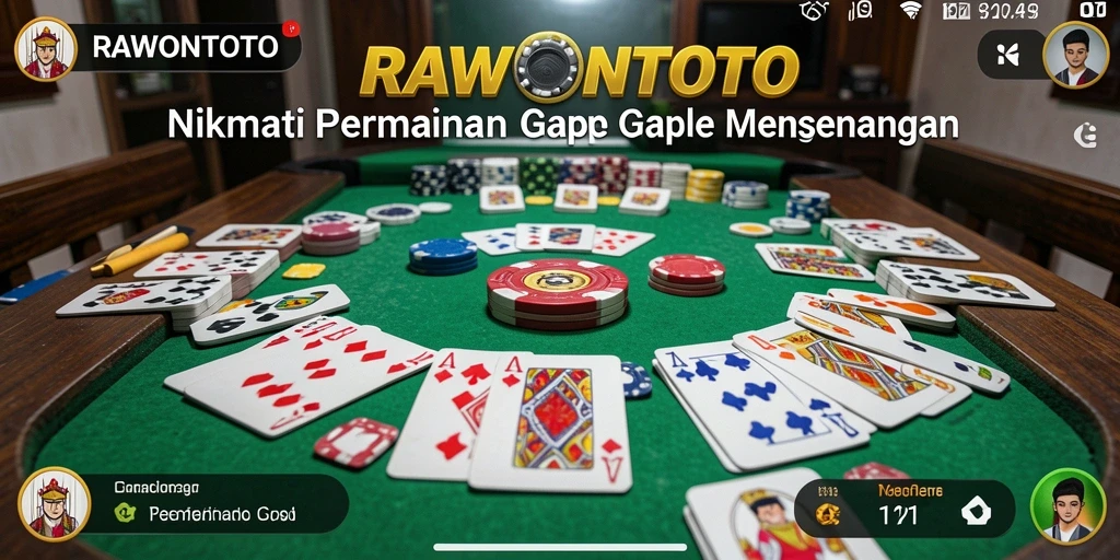 Tampilan gameplay seru dari RAWONTOTO yang menggugah semangat.