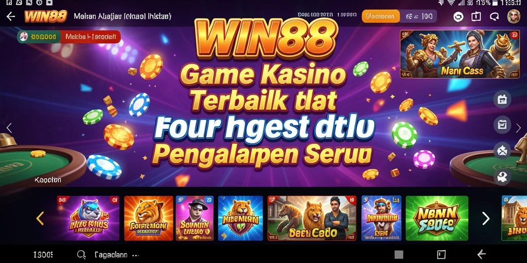 Screenshot gameplay WIN88 yang menarik dengan grafis menawan.